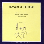 Portada del CD Concierto para clave (Bilbao: Fundación Bilbao Bizkaia Kutxa = Bilbao Bizkaia Kutxa Fundazioa, D. L. 2002)